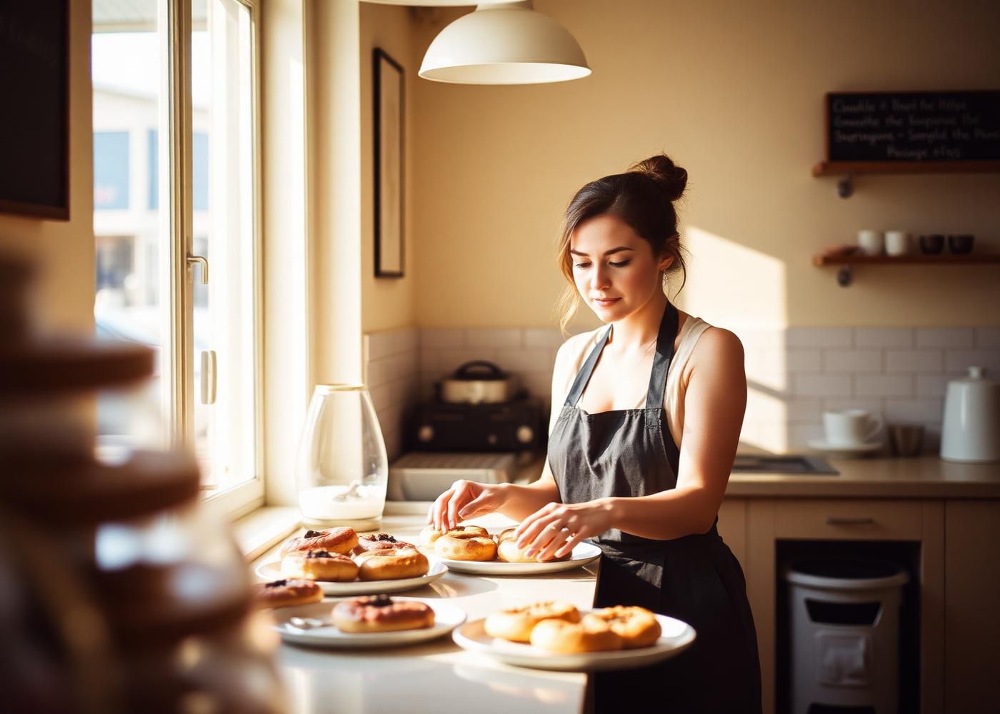 Local business owner at work, captured candidly by FLO Media